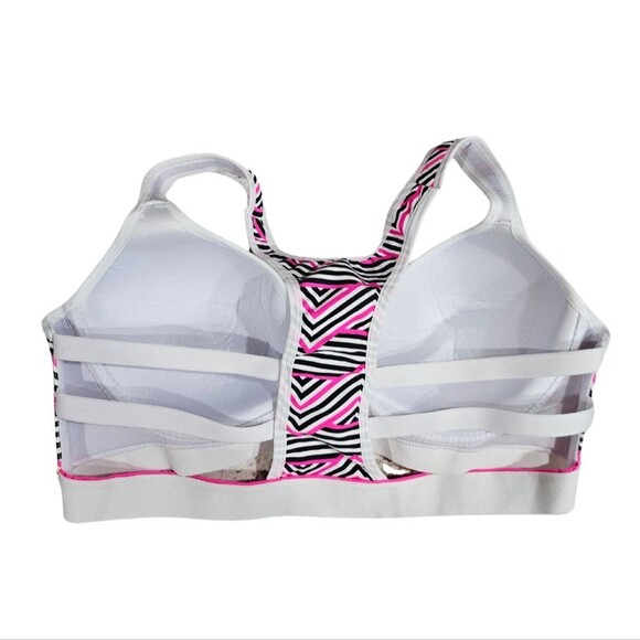 NWT Youmita Boho Racerback Sportsbra Bundle Strappy Back Mesh Lining Size 40 D - Picture 5 of 15
